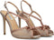 Guess Adalet - Dames Pumps - Peeptoe met strik en glitters - Rosé (2022)