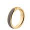 Melano Twisted Tracy - Ring - 5mm - goud-taupe - maat 49