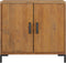 vidaXL - Dressoir - 75x35x70 - cm - massief - grenenhout - bruin