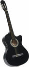 vidaXL - Gitaar - cutaway - met - equalizer - 6 - snaren - western - klassiek - zwart