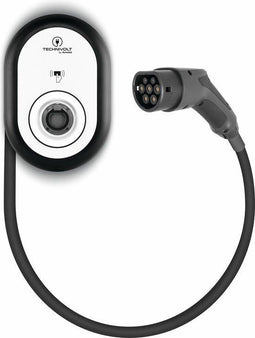 Technivolt 101 - Laadstation 11 kW - Vaste Kabel 5m - Zwart