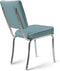Bel Air Retro Eetkamerstoel CO-25 Blauw