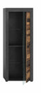 Furnilux Jam - Vitrinekast - Tijdloos design - Bruin - 35x159x60cm