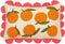 Mica Decorations Oranges Sierkussen - L65 x B45 x H10 cm - Katoen - Off-White, Oranje, Roze