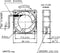 Sunon SF23080AT2082HSL Axiaalventilator 230 V/AC 28.88 m³/h (l x b x h) 80 x 80 x 25 mm