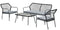 Garden impressions - Turin lounge set 4-delig I