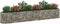 vidaXL - Gabion - plantenbak - verhoogd - 330x50x50 - cm - gegalvaniseerd - ijzer