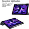 imoshion Tablet Hoes - Geschikt voor iPad Air 5 (2022) / Air 4 (2020) / Air 11 inch (2025) M3 / Air 11 inch (2024) M2 - Trifold Hardcase Bookcase - Donkerblauw