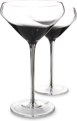 S|P Collection - Cocktailglas 30cl smoked - Secrets - set/2
