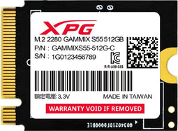 XPG Gammix S55 - SSD M.2 512GB - PCIe 4.0 x4 - NVMe 1.4