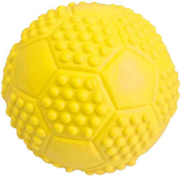 Gloria - Honden Speelgoed - Rubber Voetbal met Geluid - 7 cm