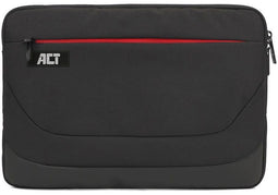 ACT AC8585 Suburb - Laptop Sleeve 15,6" - Gemaakt van gerecycled materiaal - Zwart