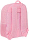 Schoolrugzak Glow Lab Sweet home Roze 33 x 42 x 14 cm