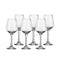 Set wijnglazen Home ESPRIT Transparant Kristal 360 ml (6 Stuks)