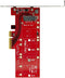 Startech PEX4M2E1 - PCIe M.2 SSD Adaptor - 4-lane ondersteuning