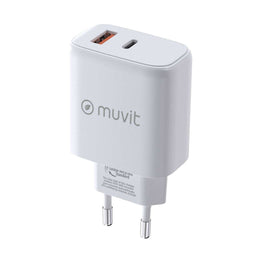 Muvit for Change MCD320 - Oplader - 18 W - Wit