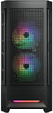 Cougar Airface RGB - Tower Behuizing - ATX EATX Micro-ATX Mini-ITX - Zwart