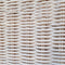 SVJ Eetkamerstoel Vierkant - 60 x 48 x 98 cm - Rotan - Wit