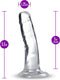 B Yours Plus - Hard n’ Happy Dildo - Transparant