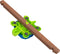 KidKraft Turtle Totter Balance Beam - Evenwichtsbalk voor kinderen transformeerbaar naar wip / wiebelbord