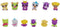 Overige Merken Tic Tac Toy Xoxo Friends Collector Pack A