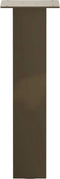 vidaXL - Salontafelpoten - 4 - st - 42 - cm - staal - naturel