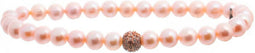 Armband Dames Lancaster JLA-BR-SB-2-PU Roze Zirkonen Sterling zilver 16 mm