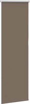 vidaXL - Rolgordijn - verduisterend - koffie - 45x175 - cm - stofbreedte - 40,7 - cm