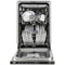 Beko BDIS38040Q - Volledig integreerbare Slimline vaatwasmachine - 10 couverts - 45 dB(A) - LED display