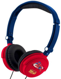 Lexibook HP010SP - Over-Ear Koptelefoon - Inklapbaar - Blauw Rood Zwart