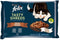 FELIX Tasty Shreds met eend en kalkoen - 4x 80g