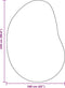 vidaXL - Tapijt - 'HUARTE'Korte - Pool - Zacht - en - Wasbaar - Crème - 160x230 - cm