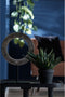 Light & Living Ornament op voet Waiwo - Nikkel/Zwart - 35x10x39cm