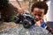 Hot Wheels - Monstertrucks 1:24 - Robuuste metalen behuizing met gigantische wielen - Meerkleurig