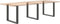 vidaXL - Salontafelpoten - 3 - st - U-vormig - 90x(72-73) - cm - staal - antraciet