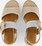 Tamaris Sandalen - Klittenbandsluiting - Beige