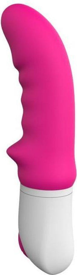 TOYZ4LOVERS - ELYS RHINHORN SILICONE VIBRATOR 9 INTENSITIES PINK