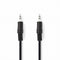 Nedis CAGB22000BK15 - Stereo audiokabel 3,5 mm - 150 cm - Grijs