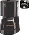 Melitta Easy Top 1023-04 - Koffiezetapparaat - Druppelstop en uitneembare filter - Zwart/RVS