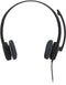 Logitech H151 - Stereo Headset - Ruisonderdrukkende microfoon - Zwart