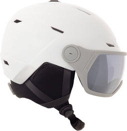 Salomon Icon Lt Visor Skihelm Dames Wit Maat 53-56 Cm (s)