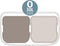 Brabantia Bo Touch Bin - Prullenbak - 2 x 30 liter - Afvalscheiding - Matt Black (2 stuks)