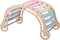 KateHaa Houten XXL Klimboog Rocker Pastel - Klimrek - Houten Montessori Speelgoed
