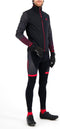 Rogelli Wire - Winterjack - Winddicht en waterafstotend - Zwart/Rood XL
