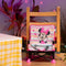 DISNEY BABY Minnie Mouse stoelverhoger - Pop 'n Sit Booster - Binnen, buiten, praktisch en compact, snel opvouwbaar - Roze