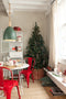 J-Line Kerstboom+Led Lichtjes Plastiek Groen