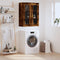 vidaXL - Hangkast - 69,5x34x90 - cm - gerookt - eikenkleurig