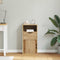 vidaXL - Bijzetkast - met - lade - 40x24x79 - cm - massief - grenenhout