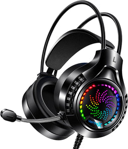 VERTREX Gaming Headset - Hoofdtelefoon - 7.1 Surround Sound - Zwart