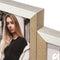 ZEP - Houten multi Fotolijst Vercelli in wit en bruin voor 6 foto's 10x15 cm (afmeting 54 x 33 cm) - DN697W